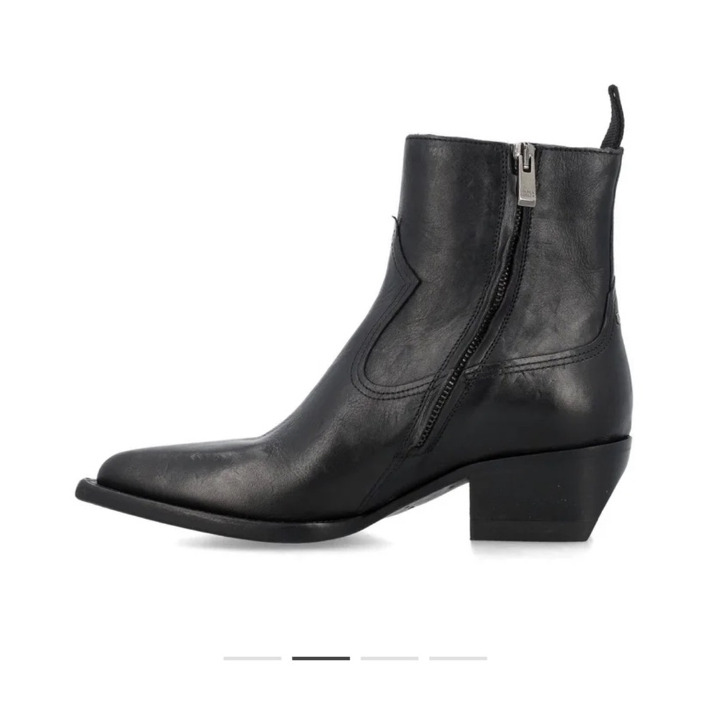 Golden Goose Deluxe Black Leather Ankle Boots brand new with tags size 35 - Picture 3 of 10